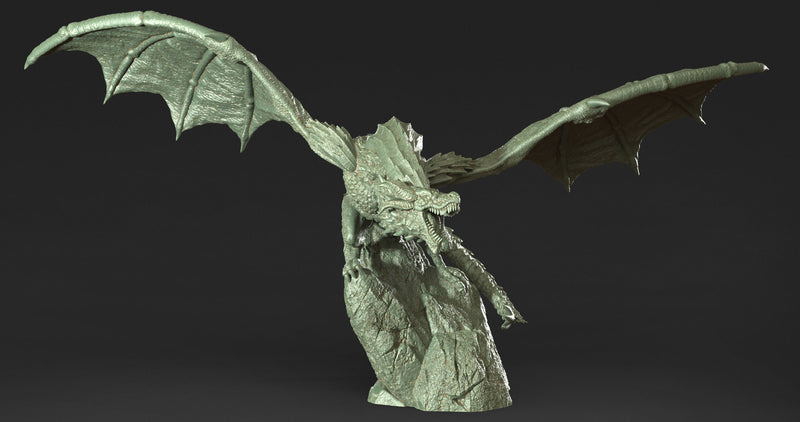 Great Dragon Tiamat - DND - Pathfinder - Dungeons & Dragons - RPG - Tabletop - RN Studios - Miniature-28mm-1"Scale