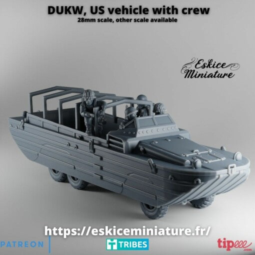 US Marines 1944 Series Supports - United States Army - 28mm - Eskice Miniature