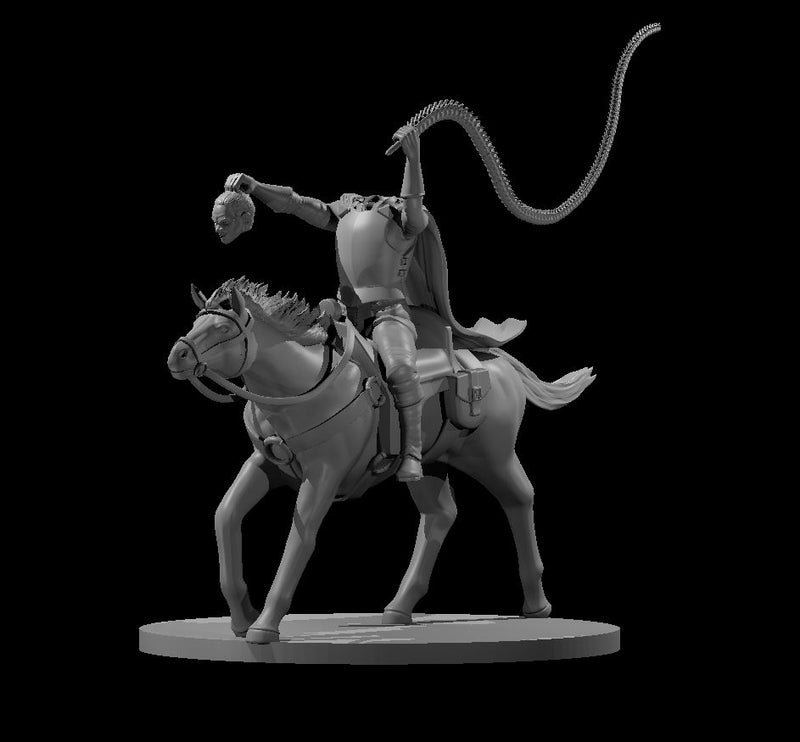 Dullahan - DND - Pathfinder - Dungeons & Dragons - RPG - Tabletop - mz4250- Miniature-28mm-1"Scale