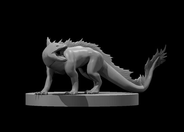 Eel Hound - DND - Pathfinder - Dungeons & Dragons - RPG - Tabletop - mz4250- Miniature-28mm-1"Scale