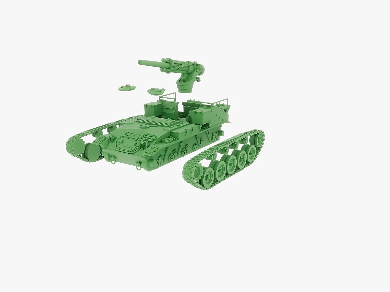 M41 155 mm GMC - 28mm Scale -  wargame3d