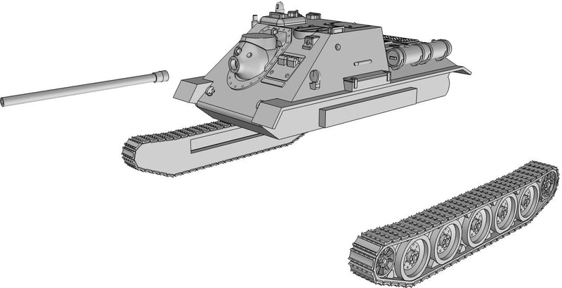 SU-85 Self-propelled gun - Russian Army -  wargame3d- 28mm Scale