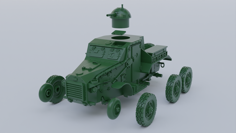 Artillery tractor Laffly s15toe - French Army - Bolt Action - wargame3d- 28mm Scale