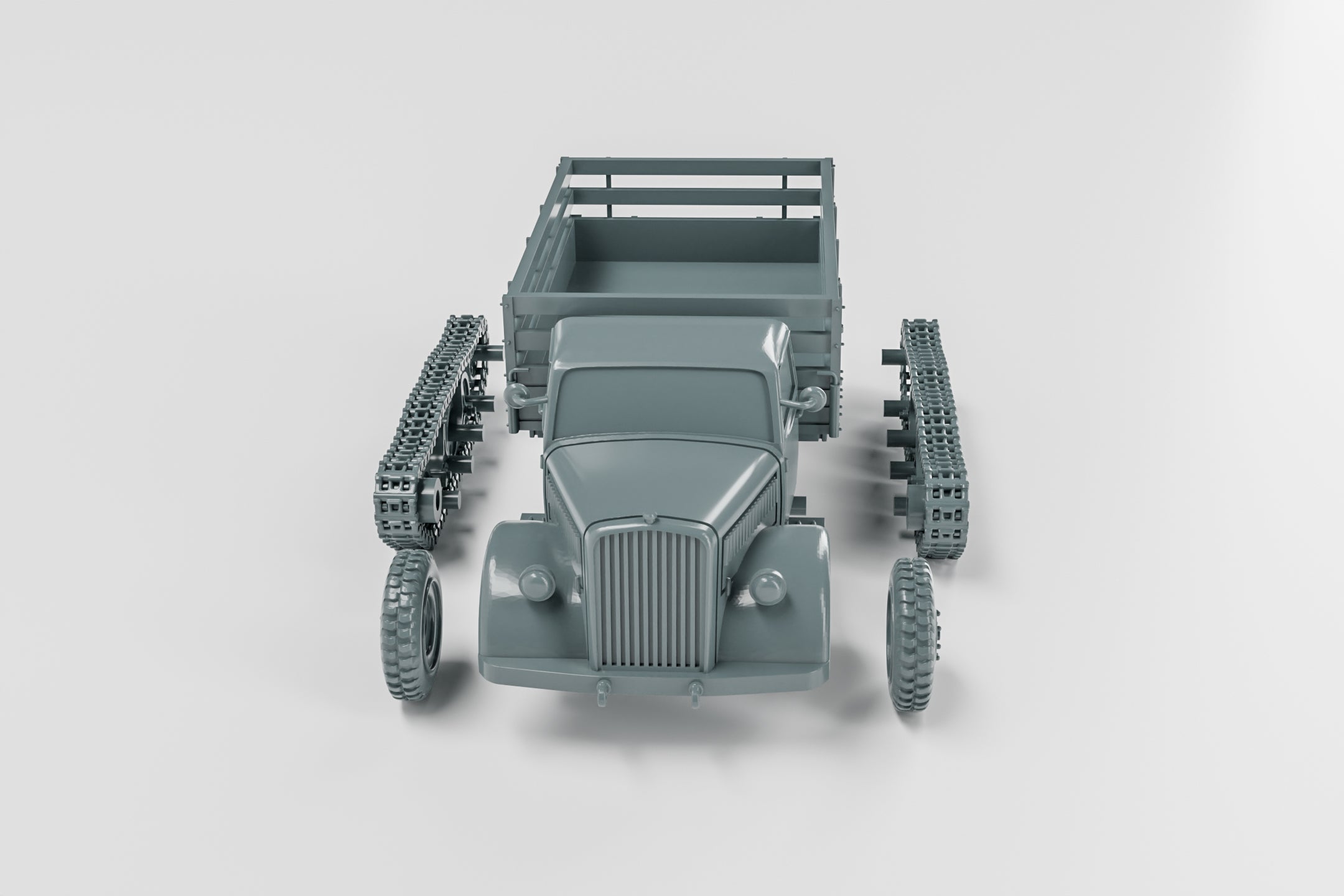 Sd.Kfz.3 Opel Maultier - German Army - 28mm Scale -  wargame3d