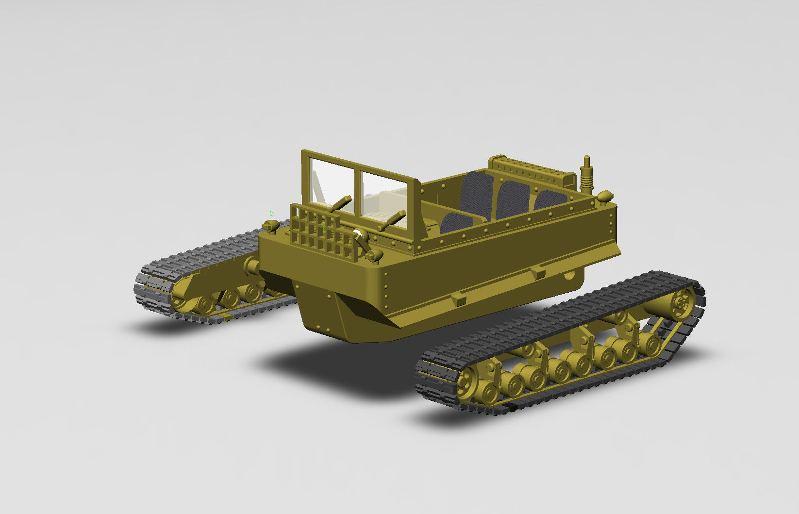M29 Weasel - 28mm Scale -  wargame3d