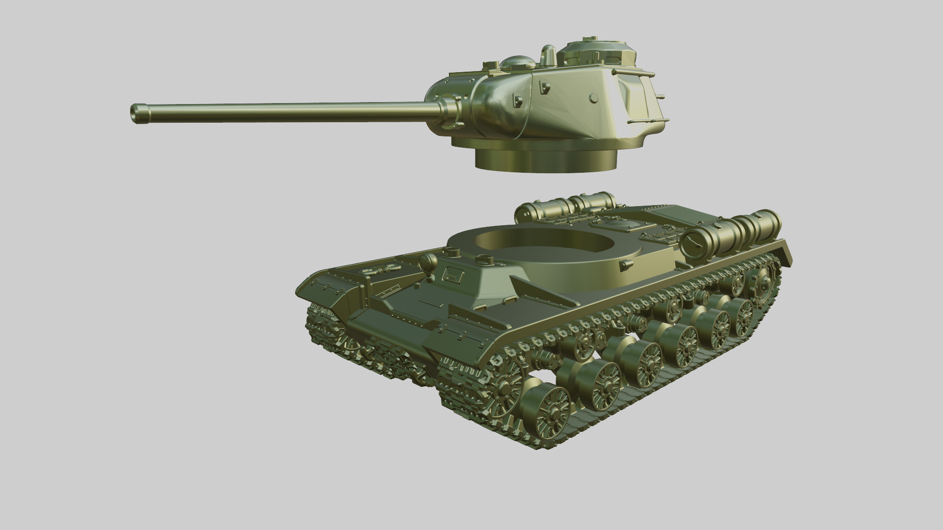 IS-1 Heavy Tank - Russian Army -  wargame3d- 28mm Scale