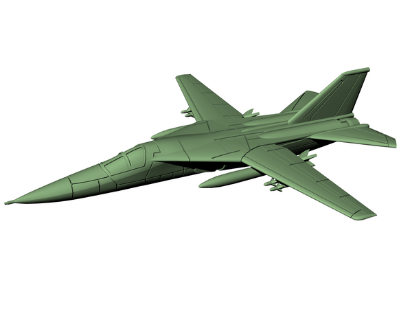 F-111 Aardvark - Cold War Jets and Helicopters - 1/200 Scale - wargame3d