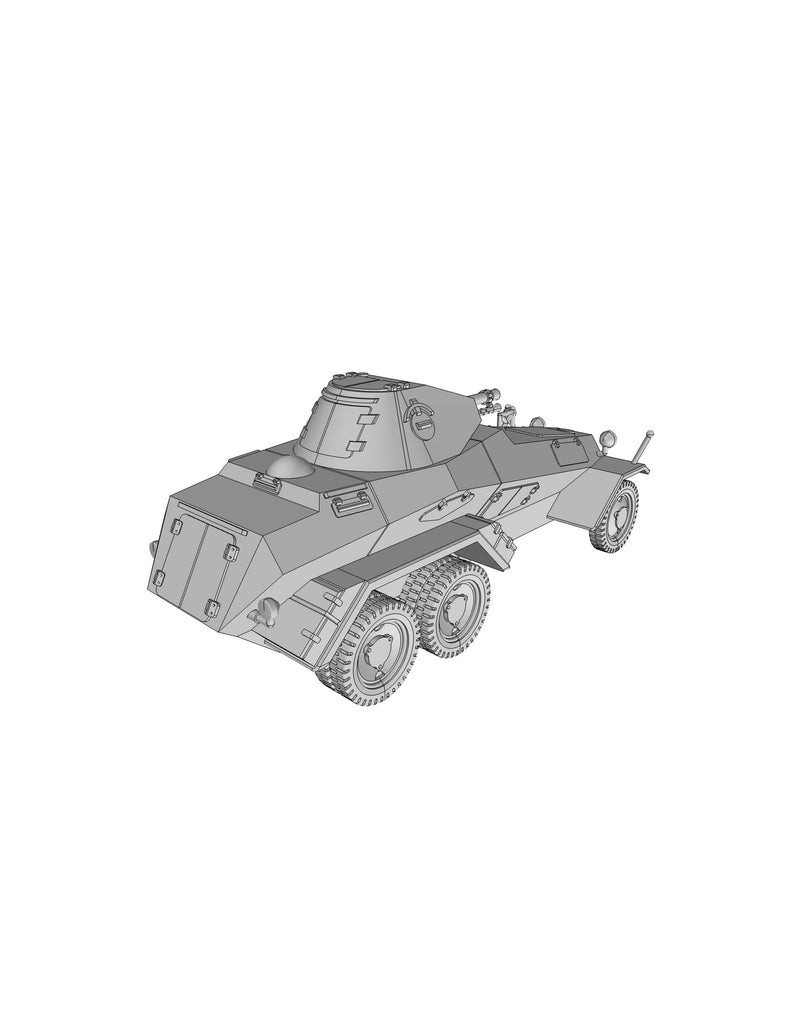 Sd.Kfz 231 - German Army - 28mm Scale - Bolt Action - wargame3d