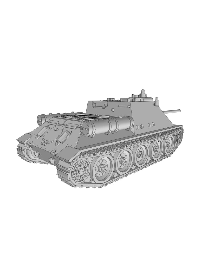 SU-85 Self-propelled gun - Russian Army -  wargame3d- 28mm Scale