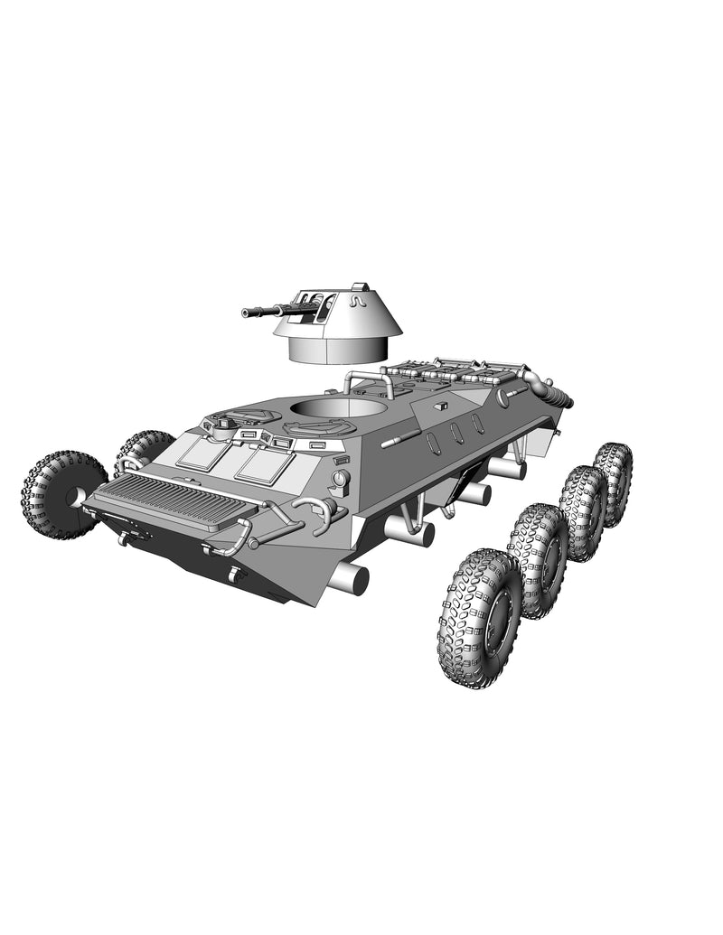 BTR-70 APC - Russian Army - Bolt Action - wargame3d- 28mm Scale