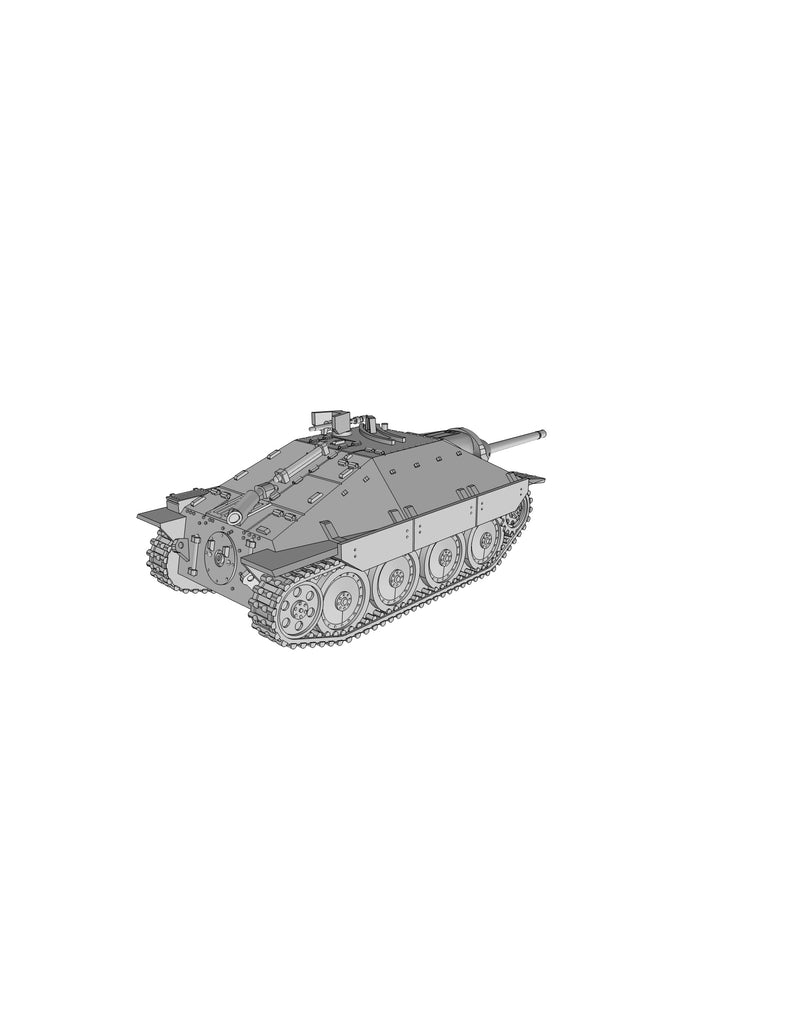 Hetzer - German Army - 28mm Scale - Bolt Action - wargame3d