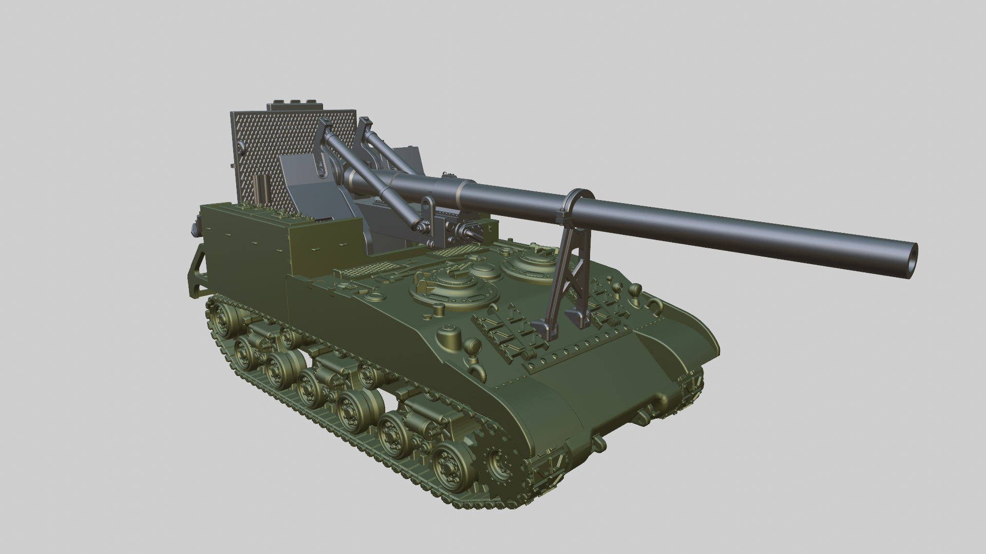 М40 155mm HMC - 28mm Scale -  wargame3d