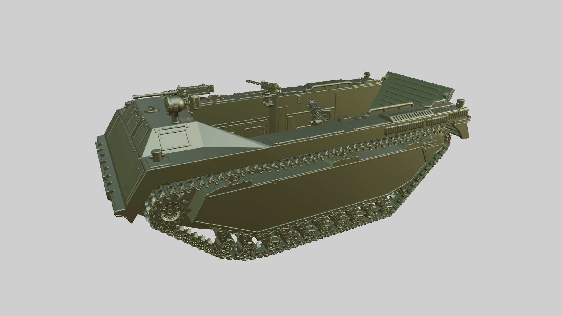 LVT-3 Bushmaster - US Army - 28mm Scale -  wargame3d