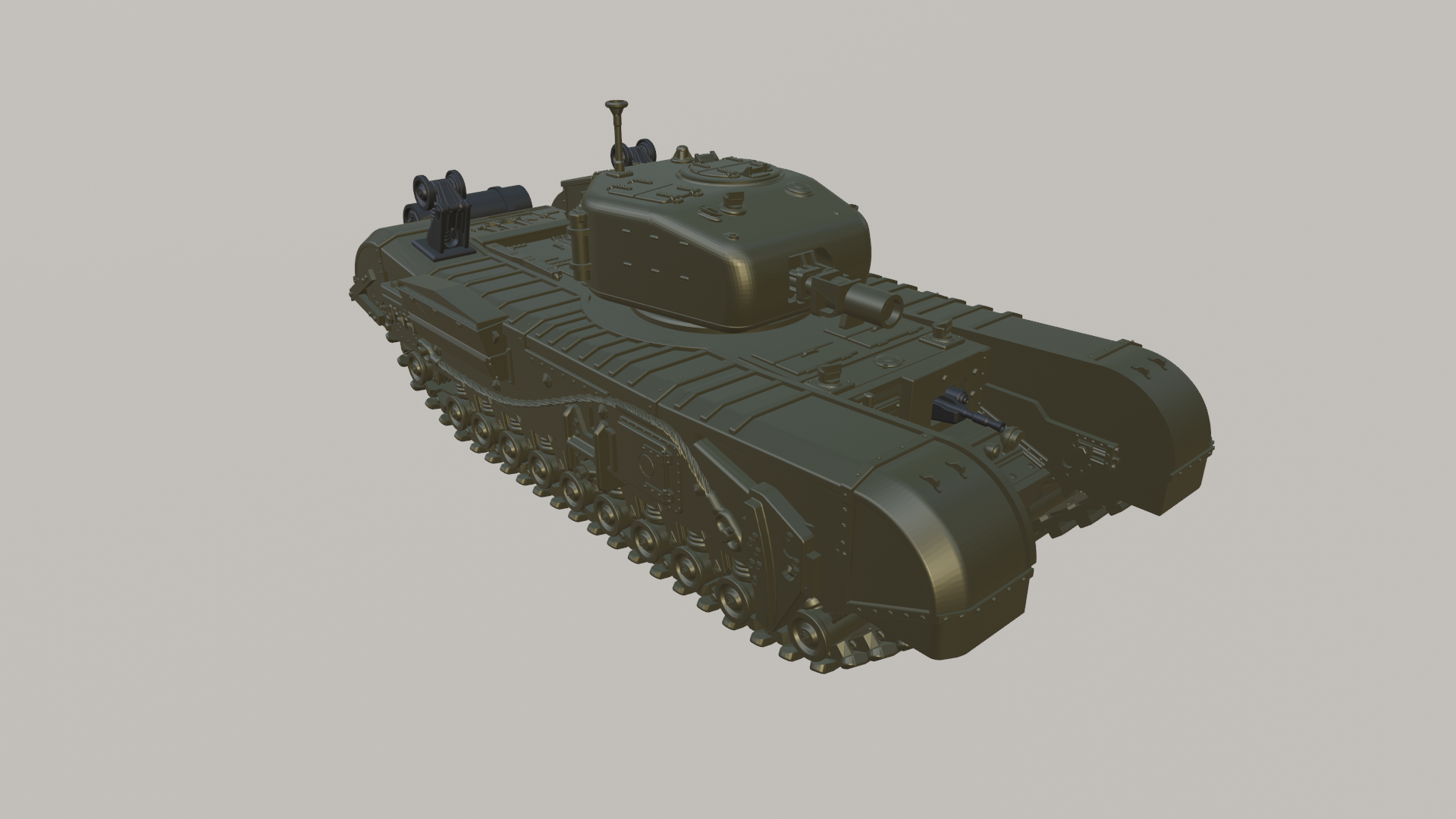 Churchill AVRE - UK Army - 28mm Scale -  wargame3d