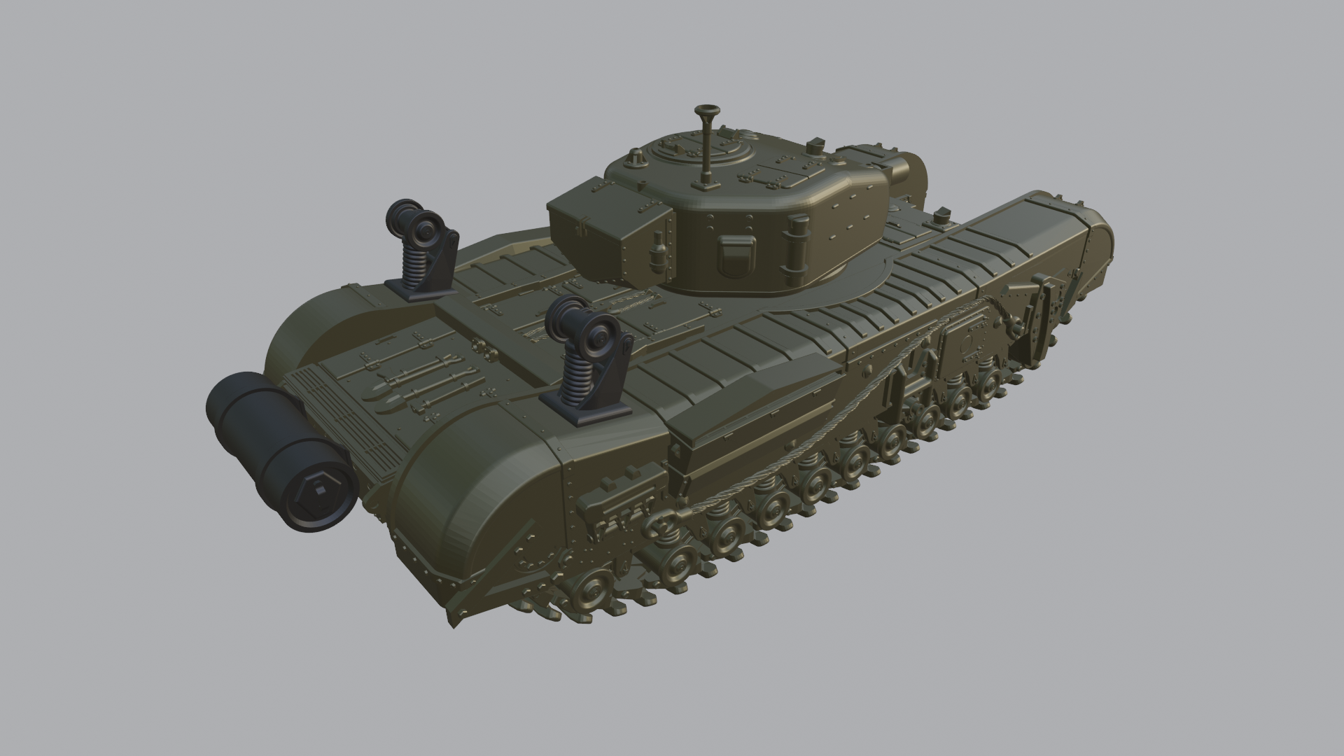 Churchill AVRE - UK Army - 28mm Scale -  wargame3d