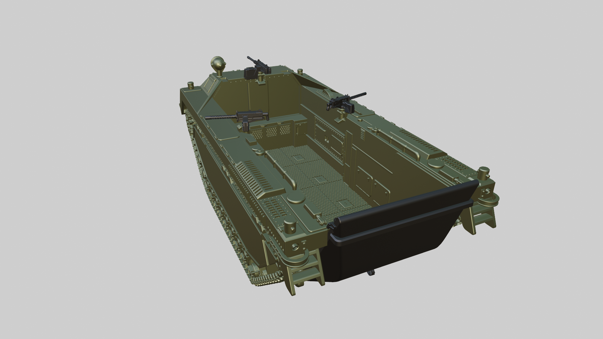 LVT-3 Bushmaster - US Army - 28mm Scale -  wargame3d