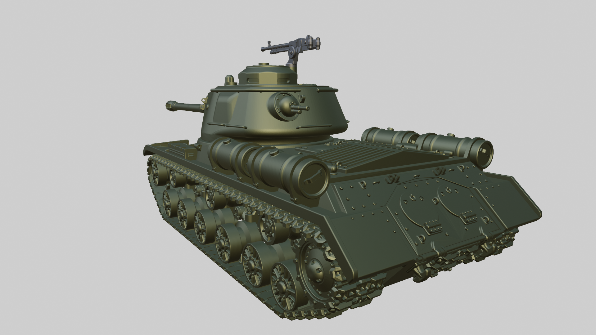 IS-2 Heavy Tank - Russian Army -  wargame3d- 28mm Scale