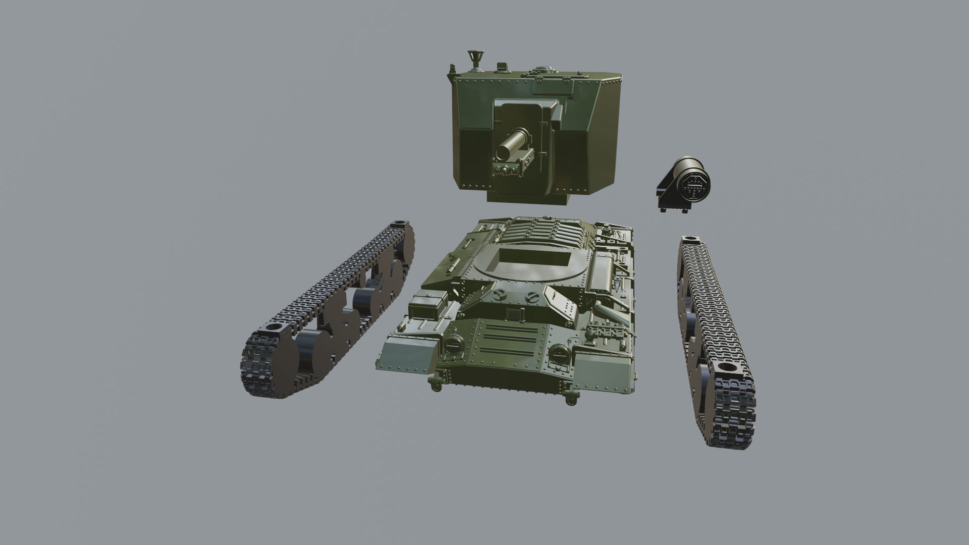 QF, 25 Pdr, self propelled gun - Bishop - UK Army - 28mm Scale -  wargame3d