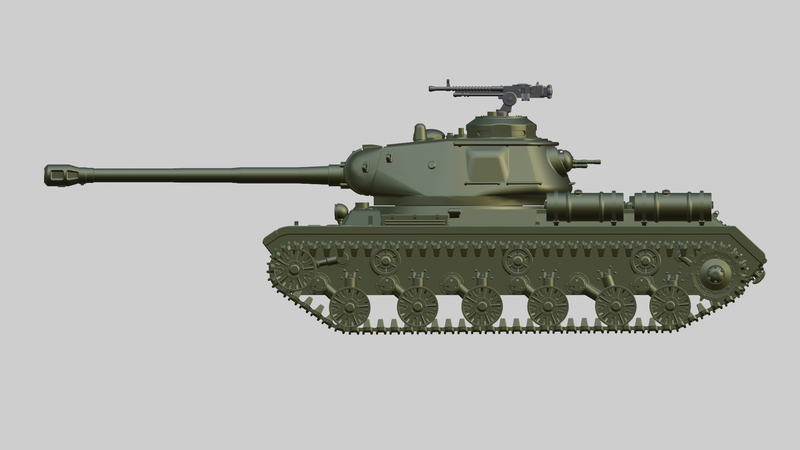 IS-2 Heavy Tank - Russian Army - Bolt Action - wargame3d- 28mm Scale