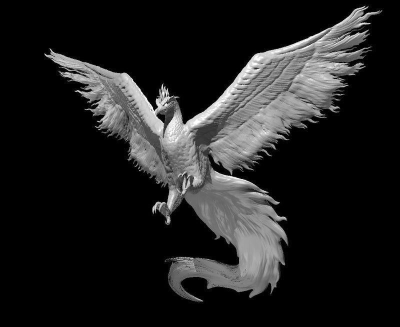 Firebird - DND - Pathfinder - Dungeons & Dragons - RPG - Tabletop - mz4250- Miniature-28mm-1"Scale