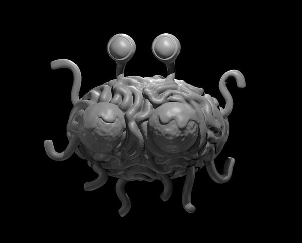 Flying Spaghetti Monster - DND - Pathfinder - Dungeons & Dragons - RPG - Tabletop - mz4250- Miniature-28mm-1"Scale