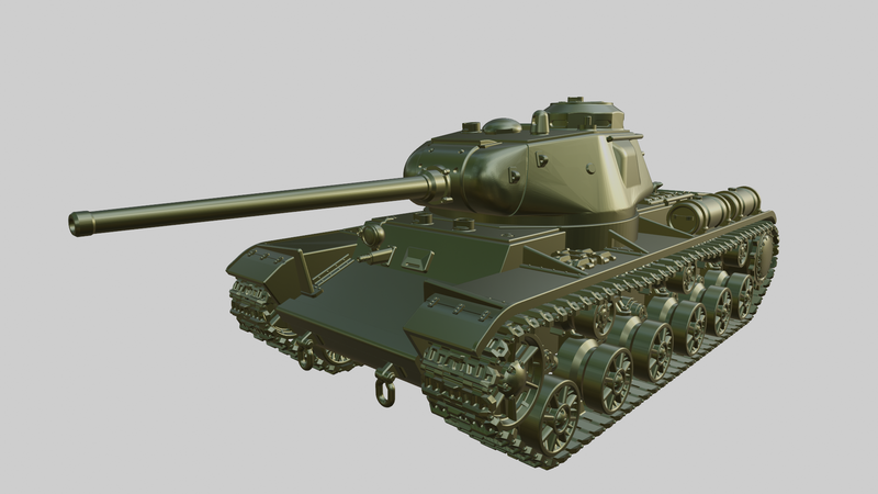 KV-85 Heavy Tank - Russian Army - Bolt Action - wargame3d- 28mm Scale