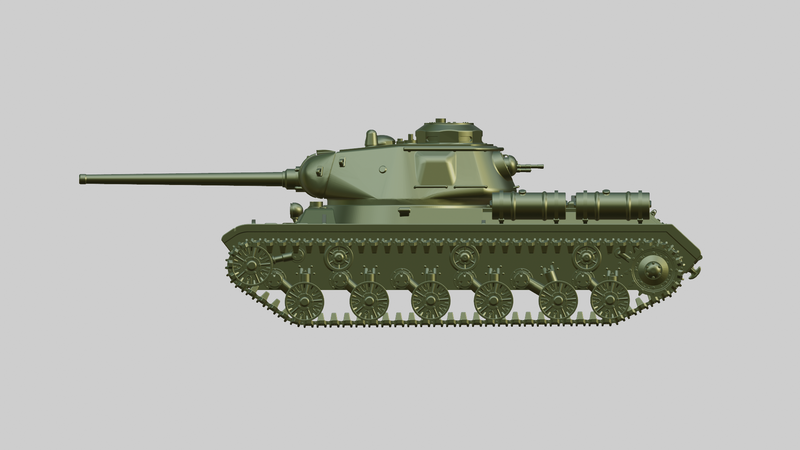 IS-1 Heavy Tank - Russian Army - Bolt Action - wargame3d- 28mm Scale