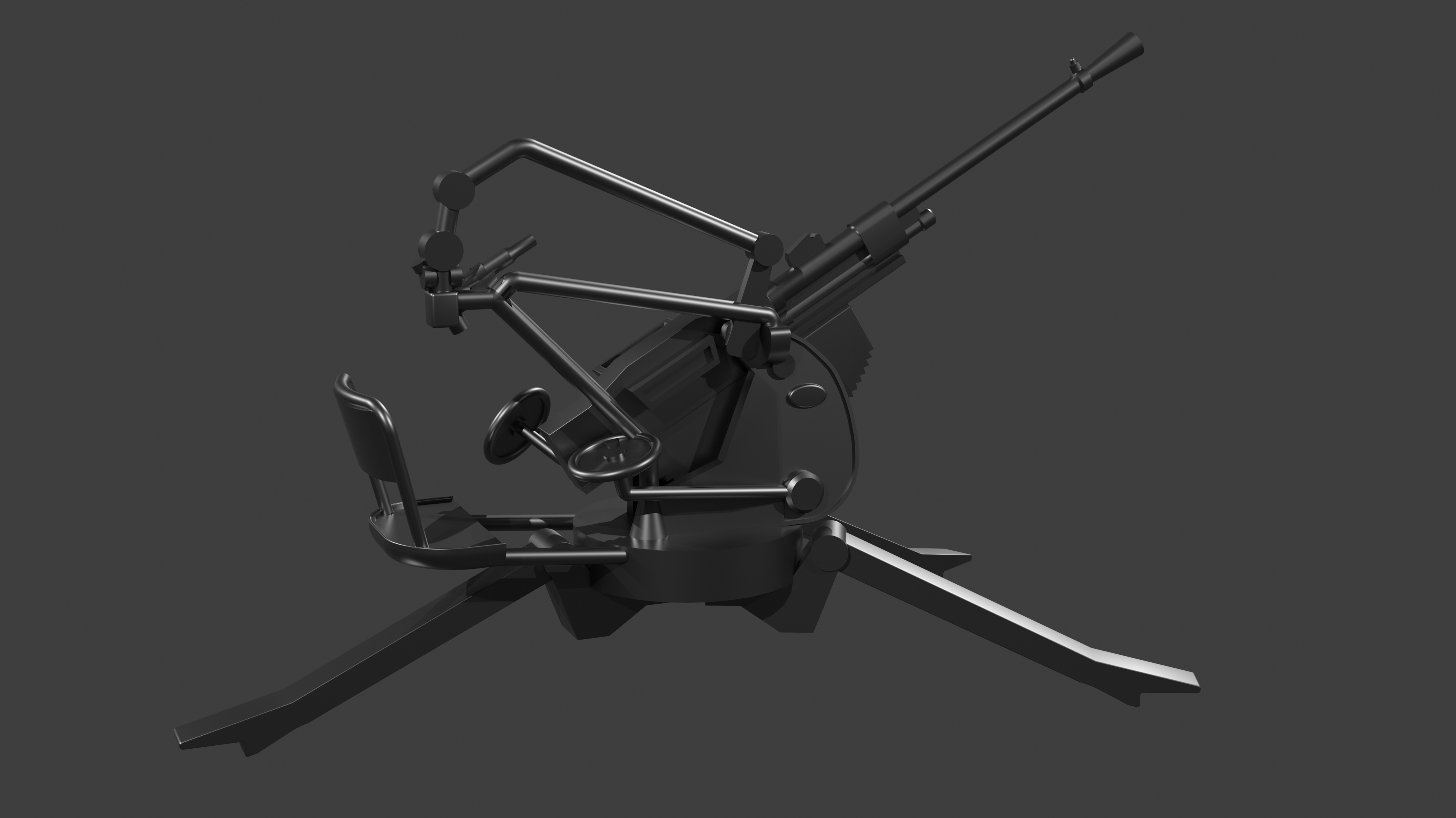 Autocannone da 20-65 su FIAT-SPA 38R - Italian Army - 28mm Scale -  wargame3d