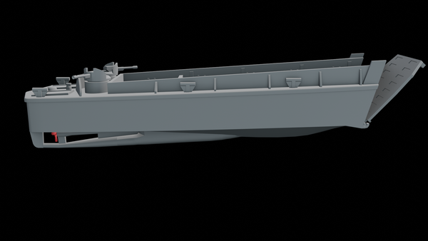 LCVP Higgins Boat - US Army - Bolt Action - wargame3d- 28mm Scale