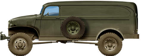Chevrolet G506-7105 - US Army - 28mm Scale -  wargame3d