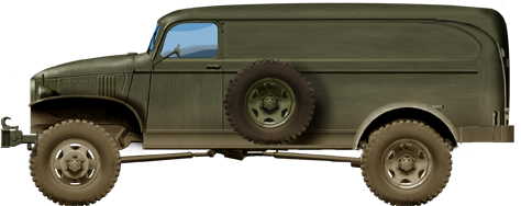 Chevrolet G506-7105 - US Army - 28mm Scale - Bolt Action - wargame3d