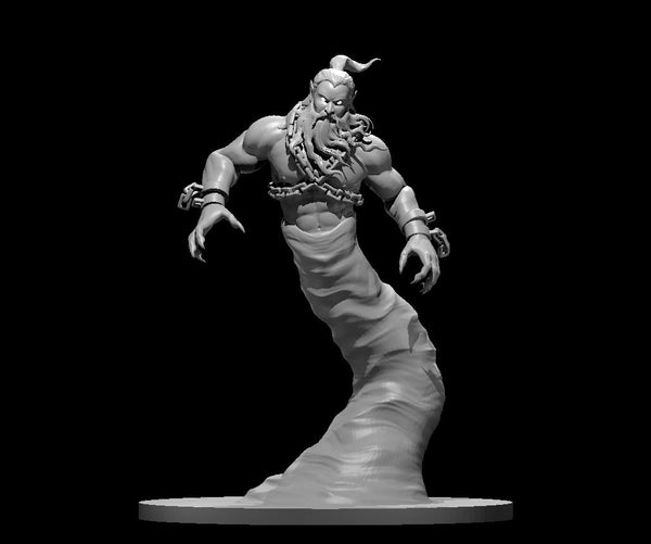 Genie, Al-Aeshma - DND - Pathfinder - Dungeons & Dragons - RPG - Tabletop - mz4250- Miniature-28mm-1"Scale