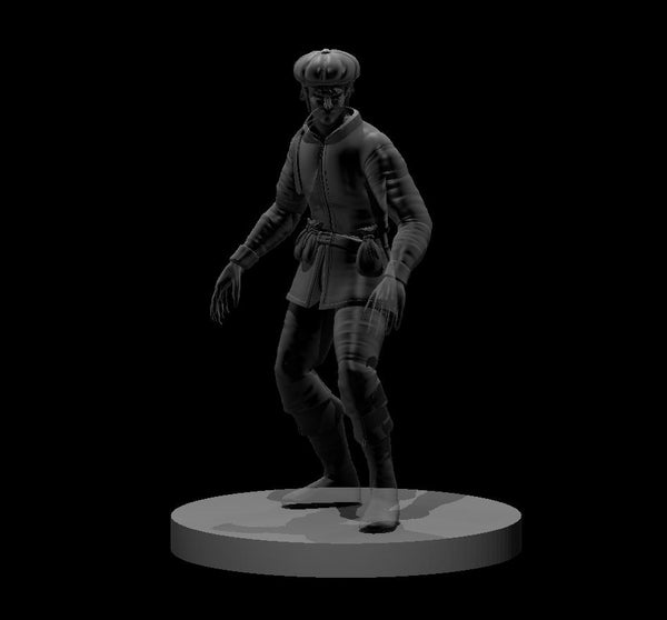 Ghost Male 2 - DND - Pathfinder - Dungeons & Dragons - RPG - Tabletop - mz4250- Miniature-28mm-1"Scale