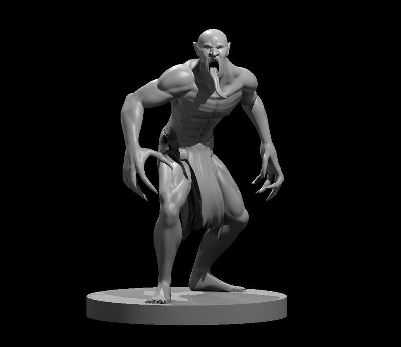 Ghouls - DND - Pathfinder - Dungeons & Dragons - RPG - Tabletop - mz4250- Miniature-28mm-1"Scale