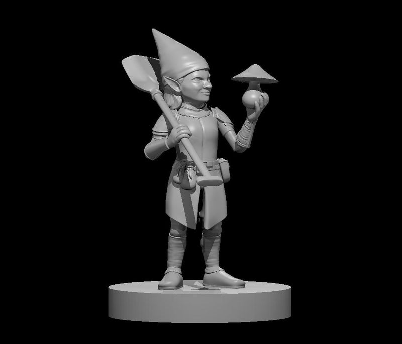 Gnome Females - DND - Pathfinder - Dungeons & Dragons - RPG - Tabletop - mz4250- Miniature-28mm-1"Scale