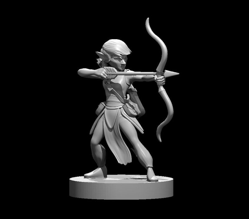 Gnome Females - DND - Pathfinder - Dungeons & Dragons - RPG - Tabletop - mz4250- Miniature-28mm-1"Scale