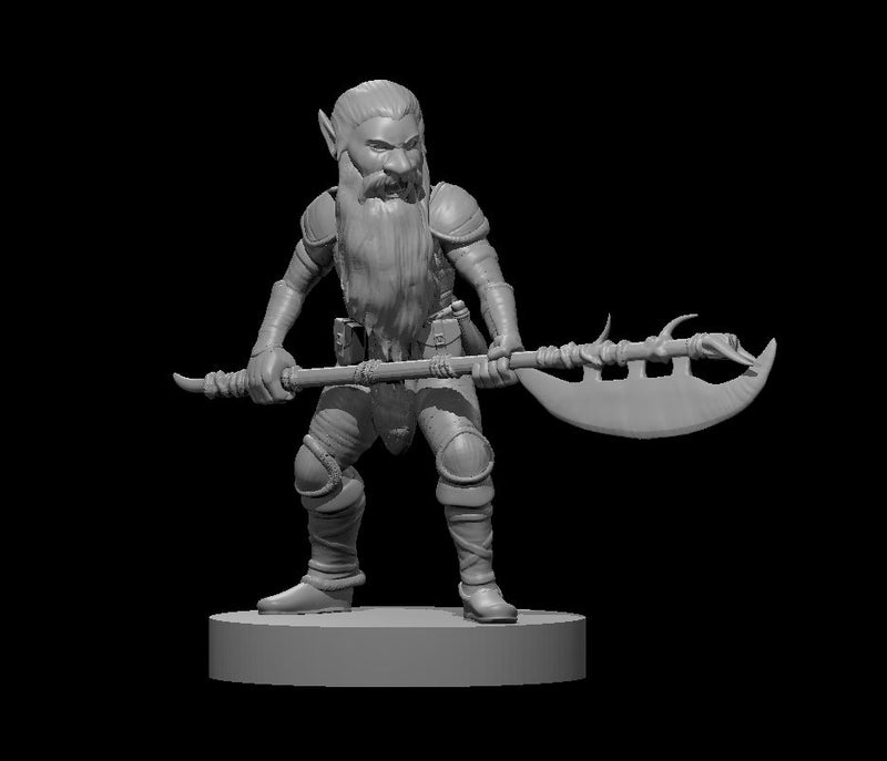 Gnome Males - DND - Pathfinder - Dungeons & Dragons - RPG - Tabletop - mz4250- Miniature-28mm-1"Scale