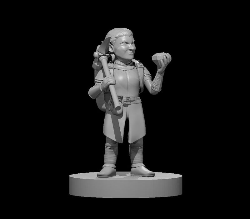 Deep Gnome - DND - Pathfinder - Dungeons & Dragons - RPG - Tabletop - mz4250- Miniature-28mm-1"Scale