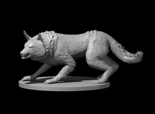 Hound of the Night - DND - Pathfinder - Dungeons & Dragons - RPG - Tabletop - mz4250- Miniature-28mm-1"Scale