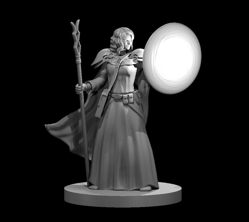 Female Humans Pack 1 - DND - Pathfinder - Dungeons & Dragons - RPG - Tabletop - mz4250- Miniature-28mm-1"Scale