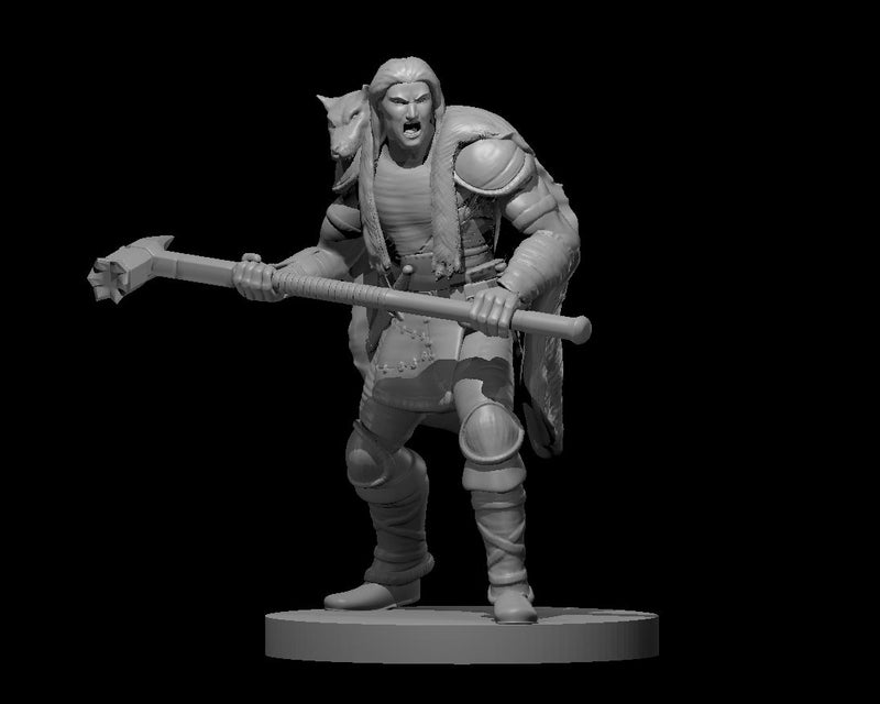 Male Humans Pack 1 - DND - Pathfinder - Dungeons & Dragons - RPG - Tabletop - mz4250- Miniature-28mm-1"Scale