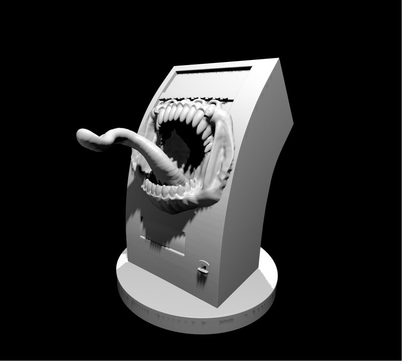 Japanese Vending Machine Mimic - DND - Pathfinder - Dungeons & Dragons - RPG - Tabletop - mz4250- Miniature-28mm-1"Scale