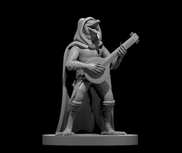 Kenku Bard - DND - Pathfinder - Dungeons & Dragons - RPG - Tabletop - mz4250- Miniature-28mm-1"Scale