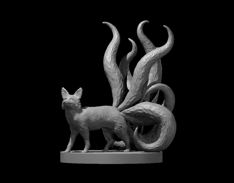 Kitsune - DND - Pathfinder - Dungeons & Dragons - RPG - Tabletop - mz4250- Miniature-28mm-1"Scale