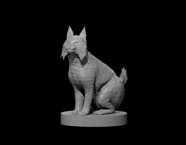 Lynx - DND - Pathfinder - Dungeons & Dragons - RPG - Tabletop - mz4250- Miniature-28mm-1"Scale