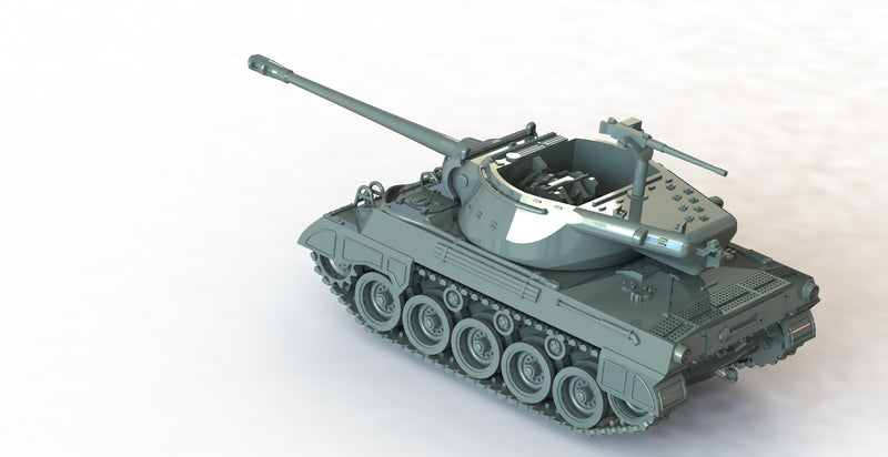 M18 90-mm GMC - Super Hellcat - 28mm Scale -  wargame3d