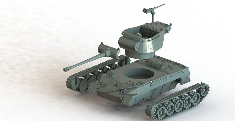 M18 90-mm GMC - Super Hellcat - 28mm Scale -  wargame3d