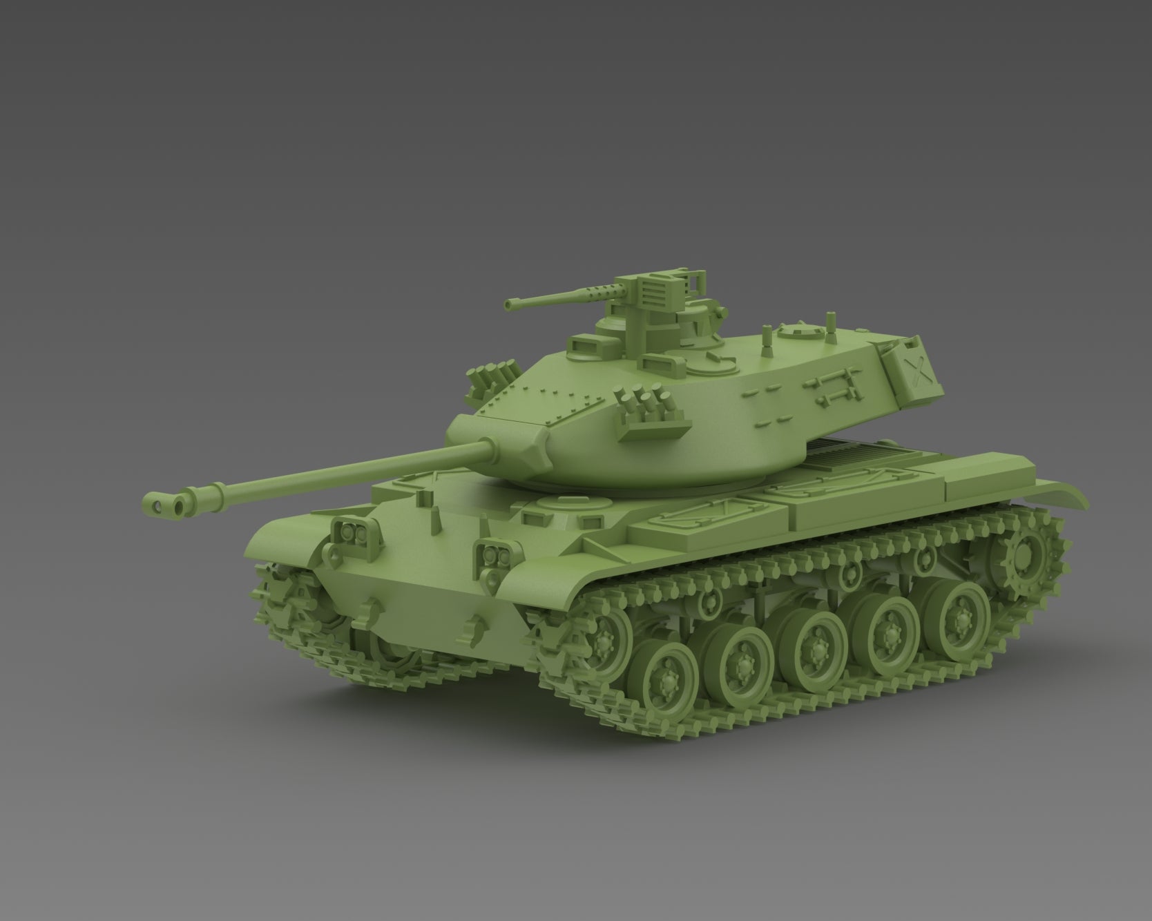 M41 Walker Bulldog - 28mm Scale -  wargame3d