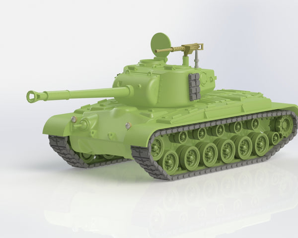 M46 Patton - 28mm Scale - Bolt Action - wargame3d