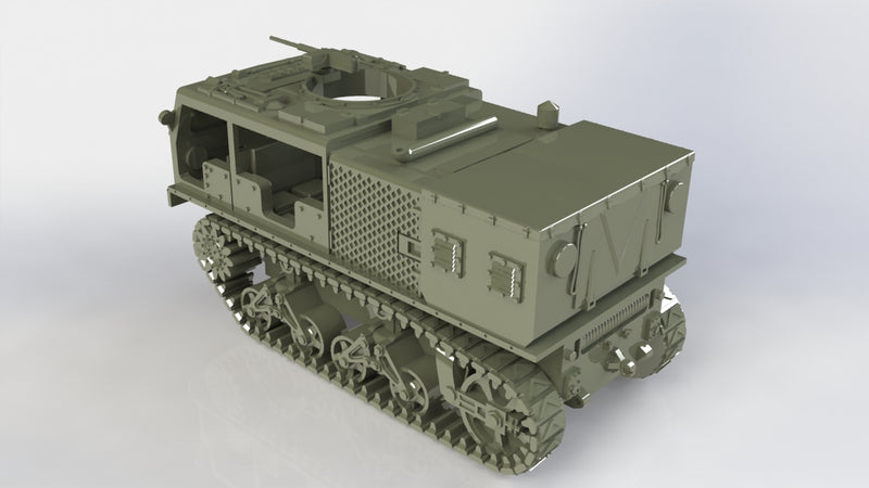M4 High Speed Tractor - US Army - Bolt Action - wargame3d- 28mm Scale